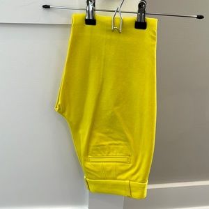 Banana Republic Sloan fit yellow pants - size 00P